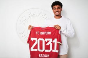 今夏第二签！官方：拜仁签下23岁德国国脚布朗，转会费5500万欧